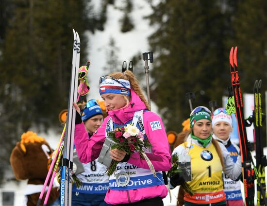 Italy Biathlon World Cup Mass Start Women
