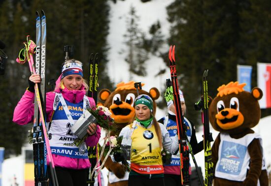Italy Biathlon World Cup Mass Start Women