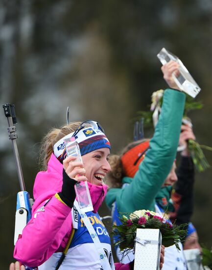 Italy Biathlon World Cup Mass Start Women