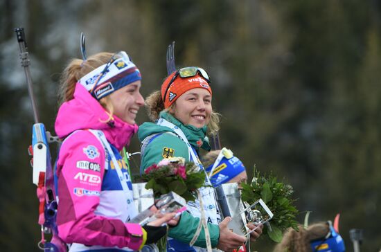 Italy Biathlon World Cup Mass Start Women