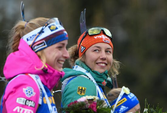 Italy Biathlon World Cup Mass Start Women