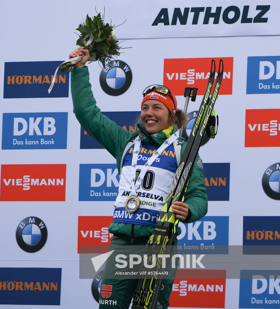 Italy Biathlon World Cup Mass Start Women