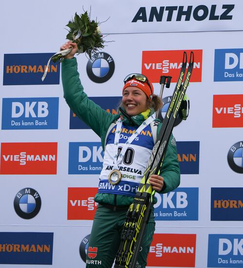 Italy Biathlon World Cup Mass Start Women