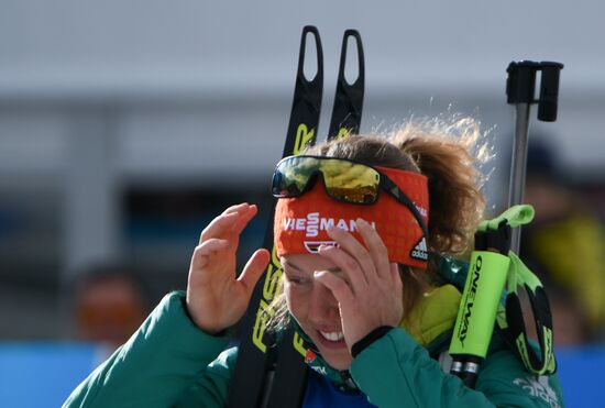 Italy Biathlon World Cup Mass Start Women