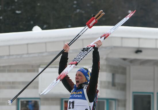 Italy Biathlon World Cup Mass Start Women
