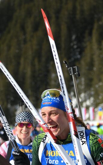 Italy Biathlon World Cup Mass Start Women