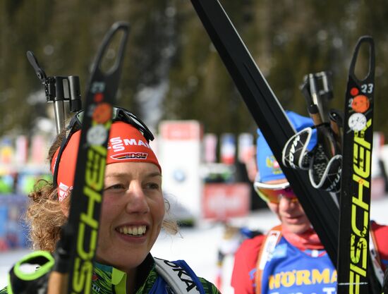 Italy Biathlon World Cup Mass Start Women