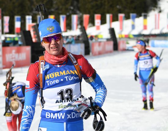 Italy Biathlon World Cup Mass Start Women