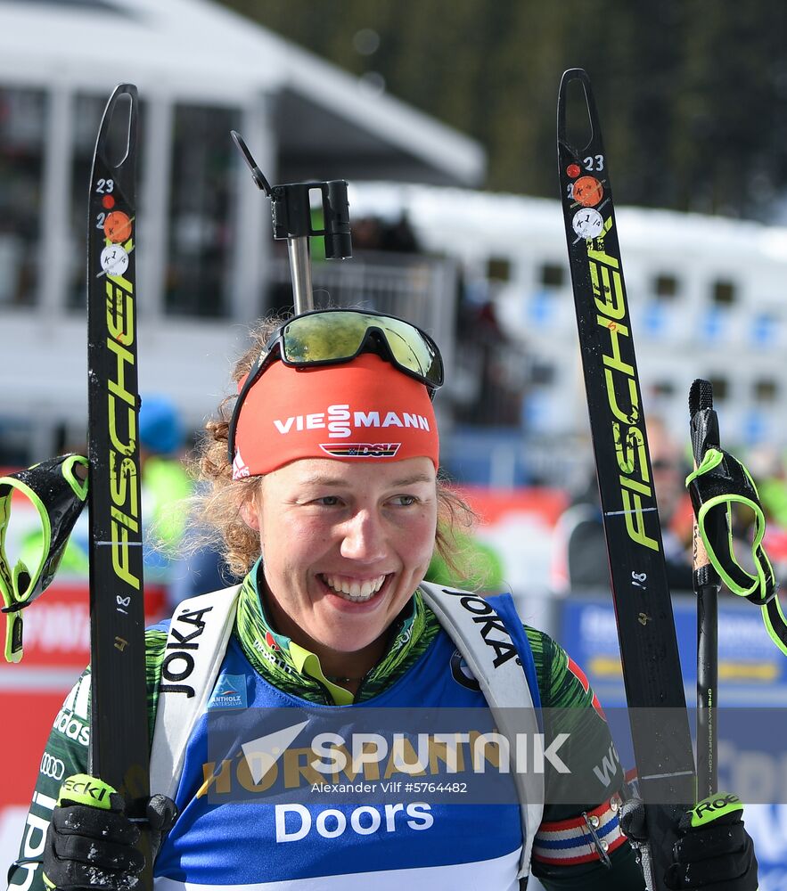 Italy Biathlon World Cup Mass Start Women