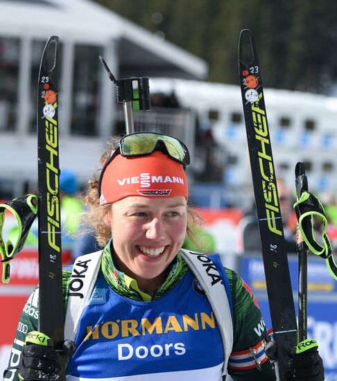 Italy Biathlon World Cup Mass Start Women