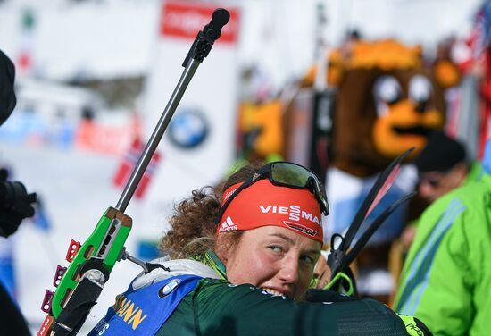 Italy Biathlon World Cup Mass Start Women