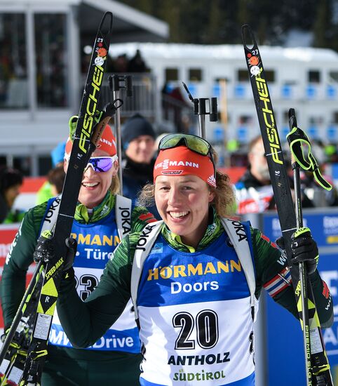 Italy Biathlon World Cup Mass Start Women