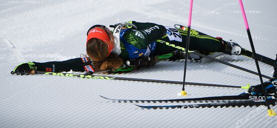 Italy Biathlon World Cup Mass Start Women