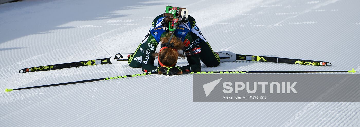 Italy Biathlon World Cup Mass Start Women