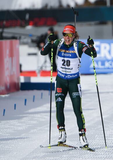 Italy Biathlon World Cup Mass Start Women
