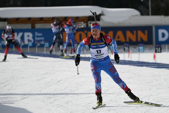Italy Biathlon World Cup Mass Start Women
