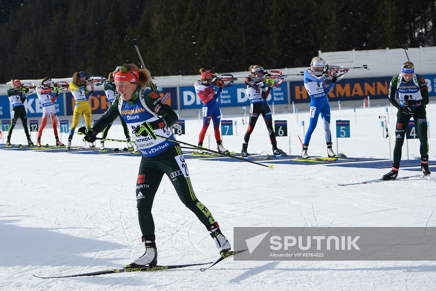 Italy Biathlon World Cup Mass Start Women