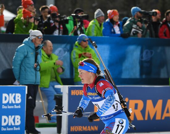 Italy Biathlon World Cup Mass Start Women