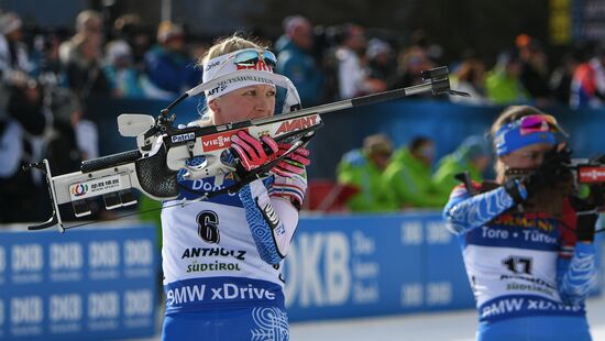 Italy Biathlon World Cup Mass Start Women