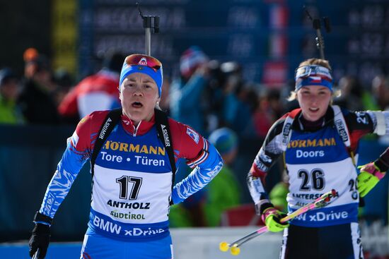 Italy Biathlon World Cup Mass Start Women