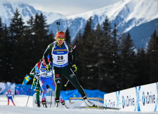 Italy Biathlon World Cup Mass Start Women