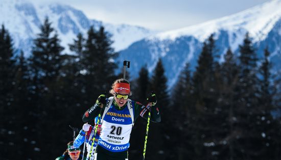 Italy Biathlon World Cup Mass Start Women