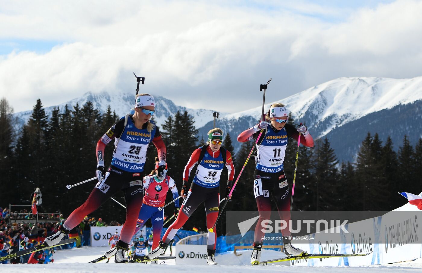 Italy Biathlon World Cup Mass Start Women