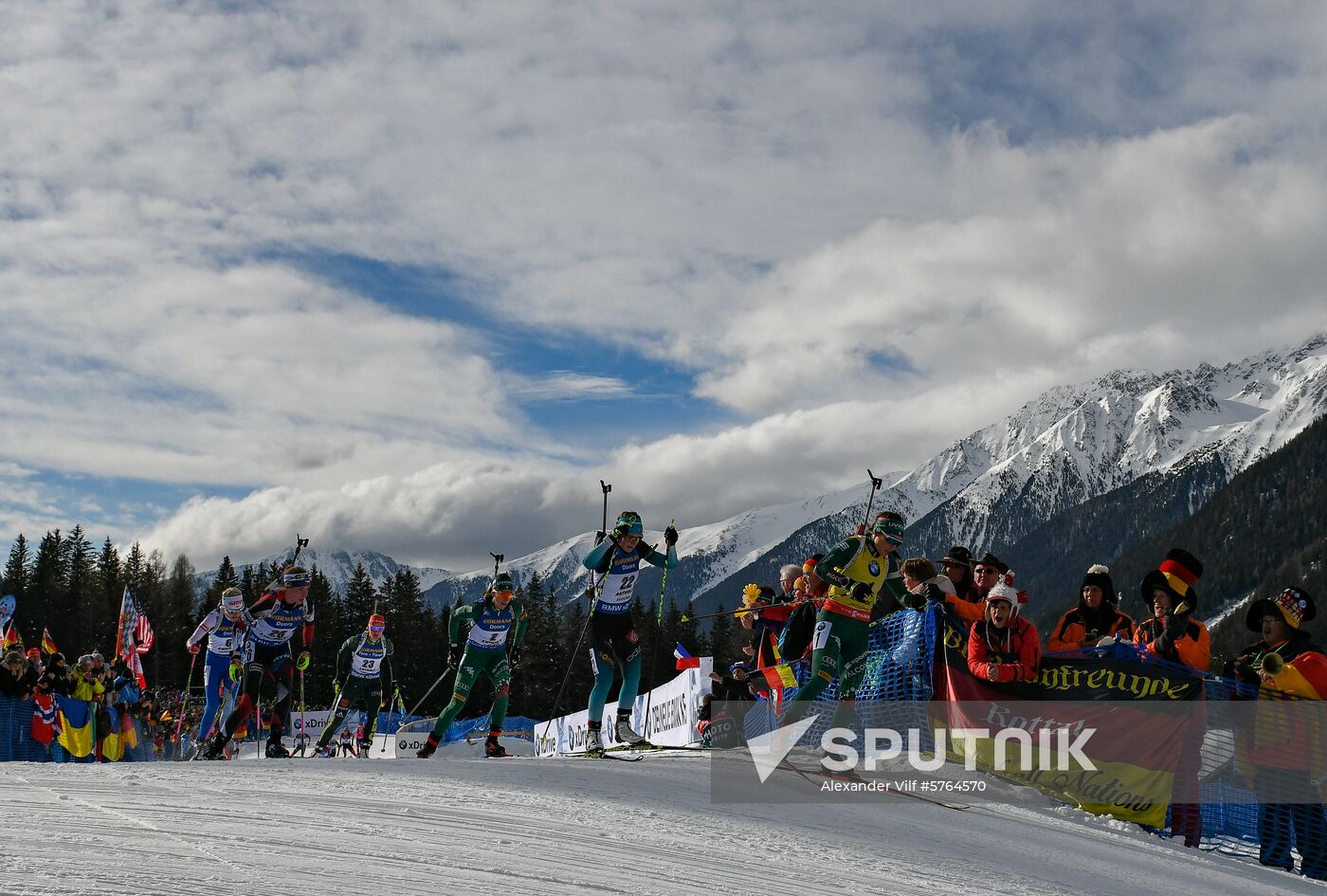 Italy Biathlon World Cup Mass Start Women