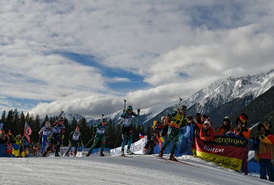 Italy Biathlon World Cup Mass Start Women