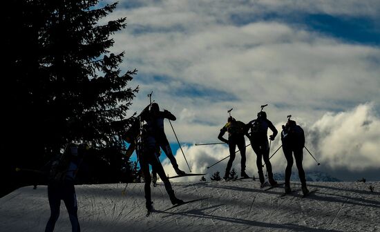 Italy Biathlon World Cup Mass Start Women