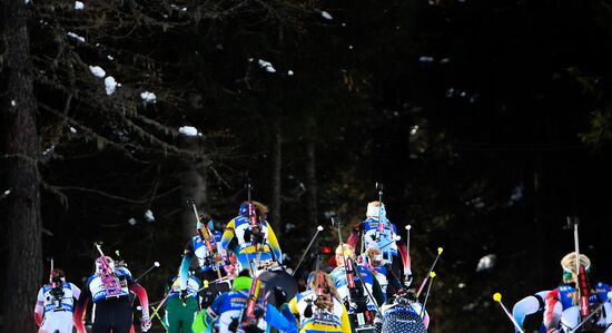 Italy Biathlon World Cup Mass Start Women