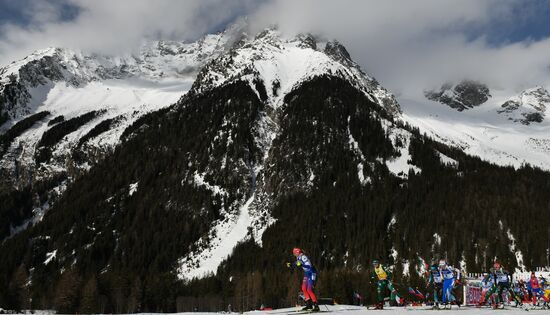 Italy Biathlon World Cup Mass Start Women