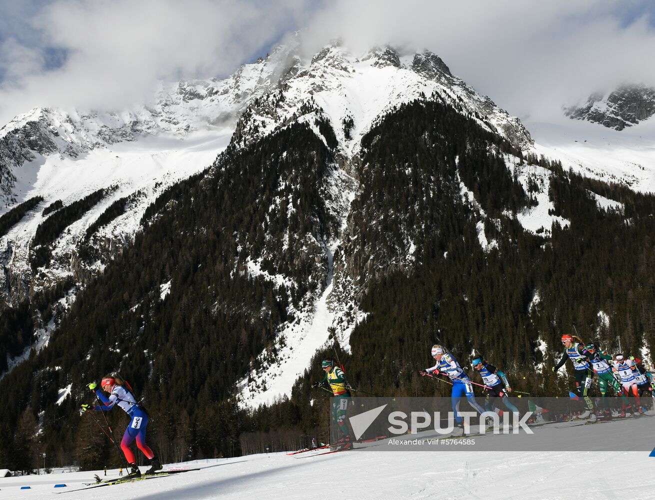 Italy Biathlon World Cup Mass Start Women
