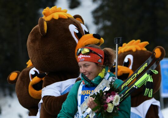 Italy Biathlon World Cup Mass Start Women