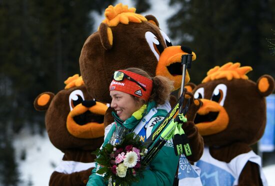 Italy Biathlon World Cup Mass Start Women