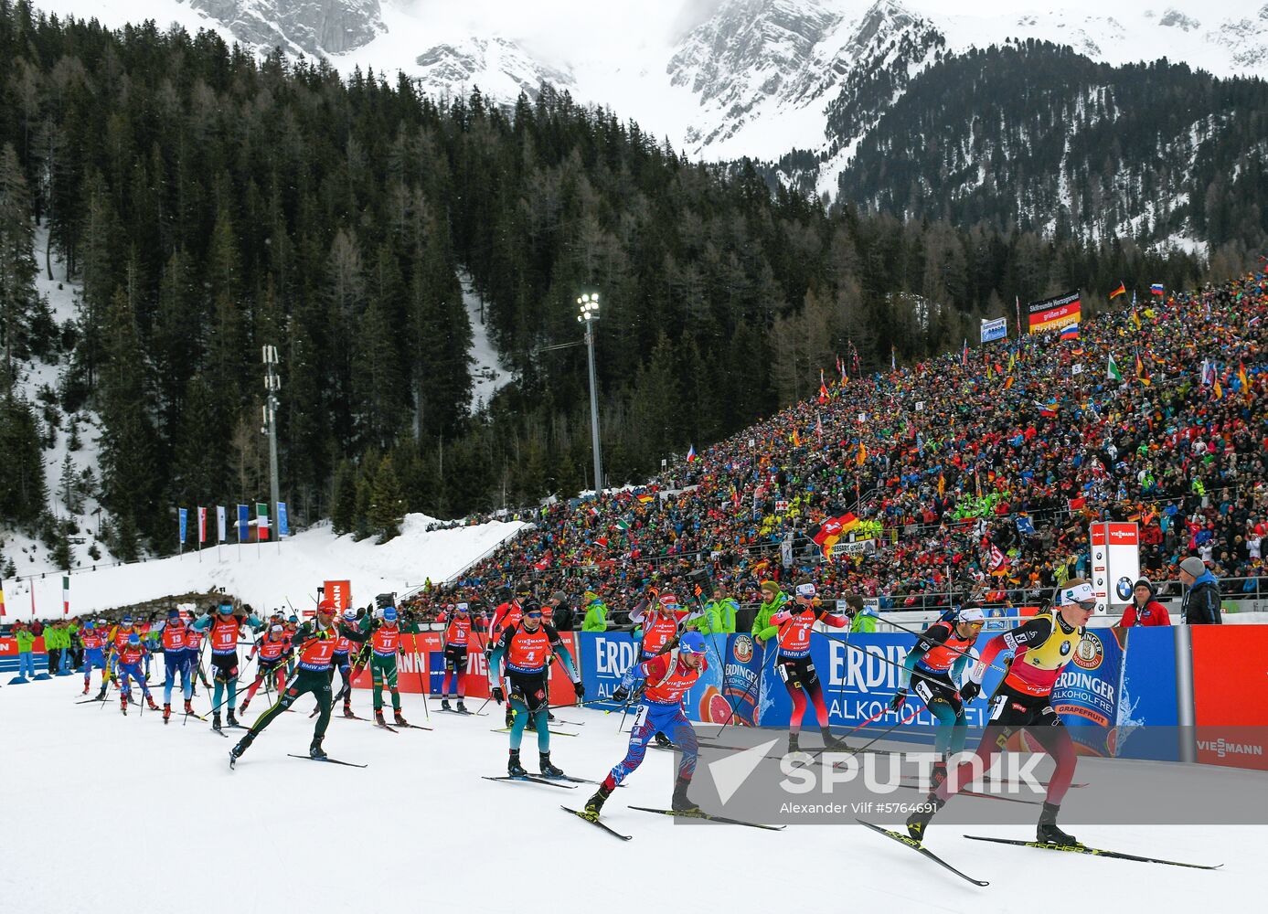 Italy Biathlon World Cup Mass Start Men