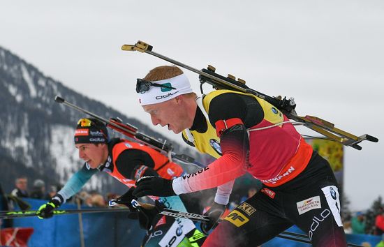 Italy Biathlon World Cup Mass Start Men