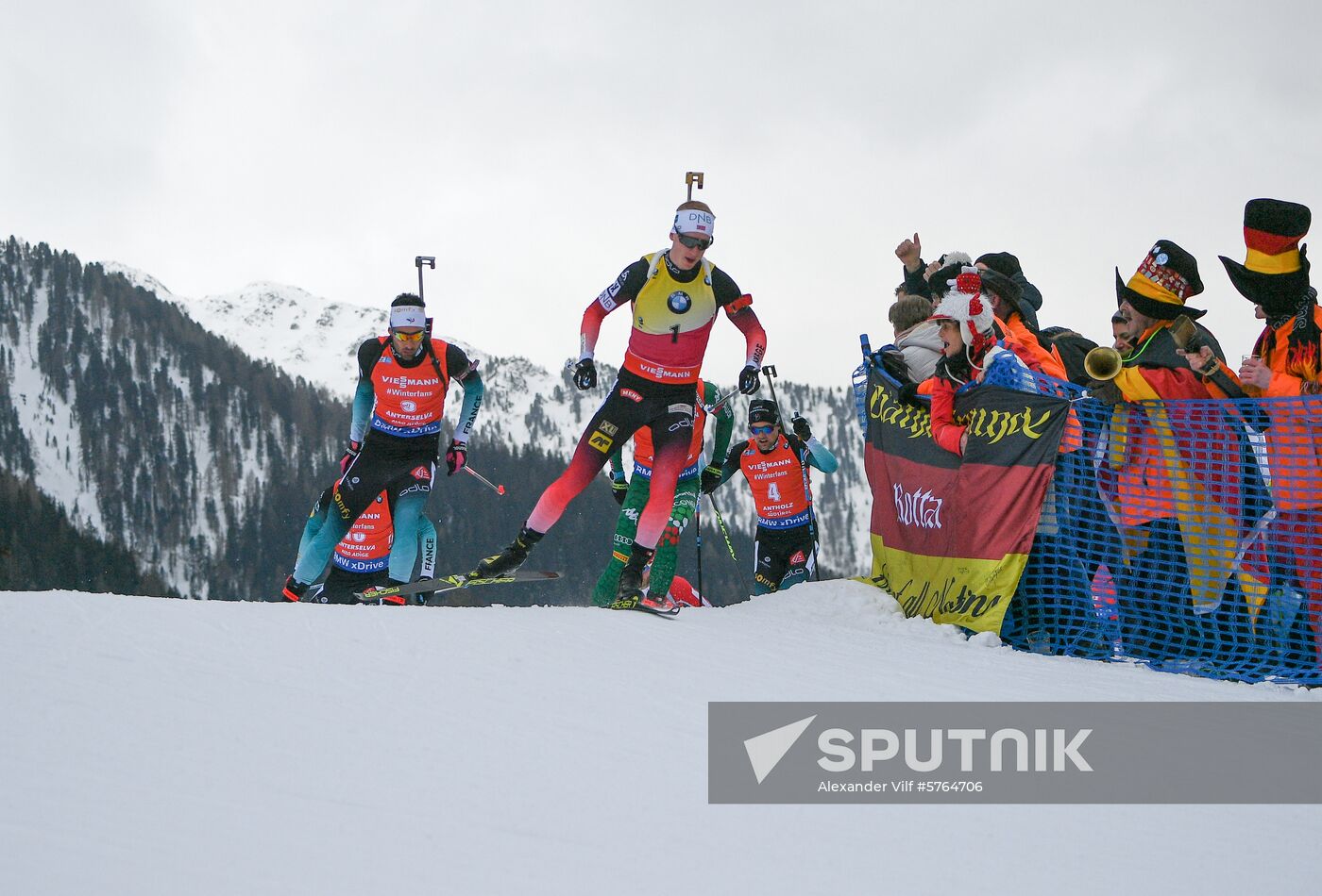 Italy Biathlon World Cup Mass Start Men