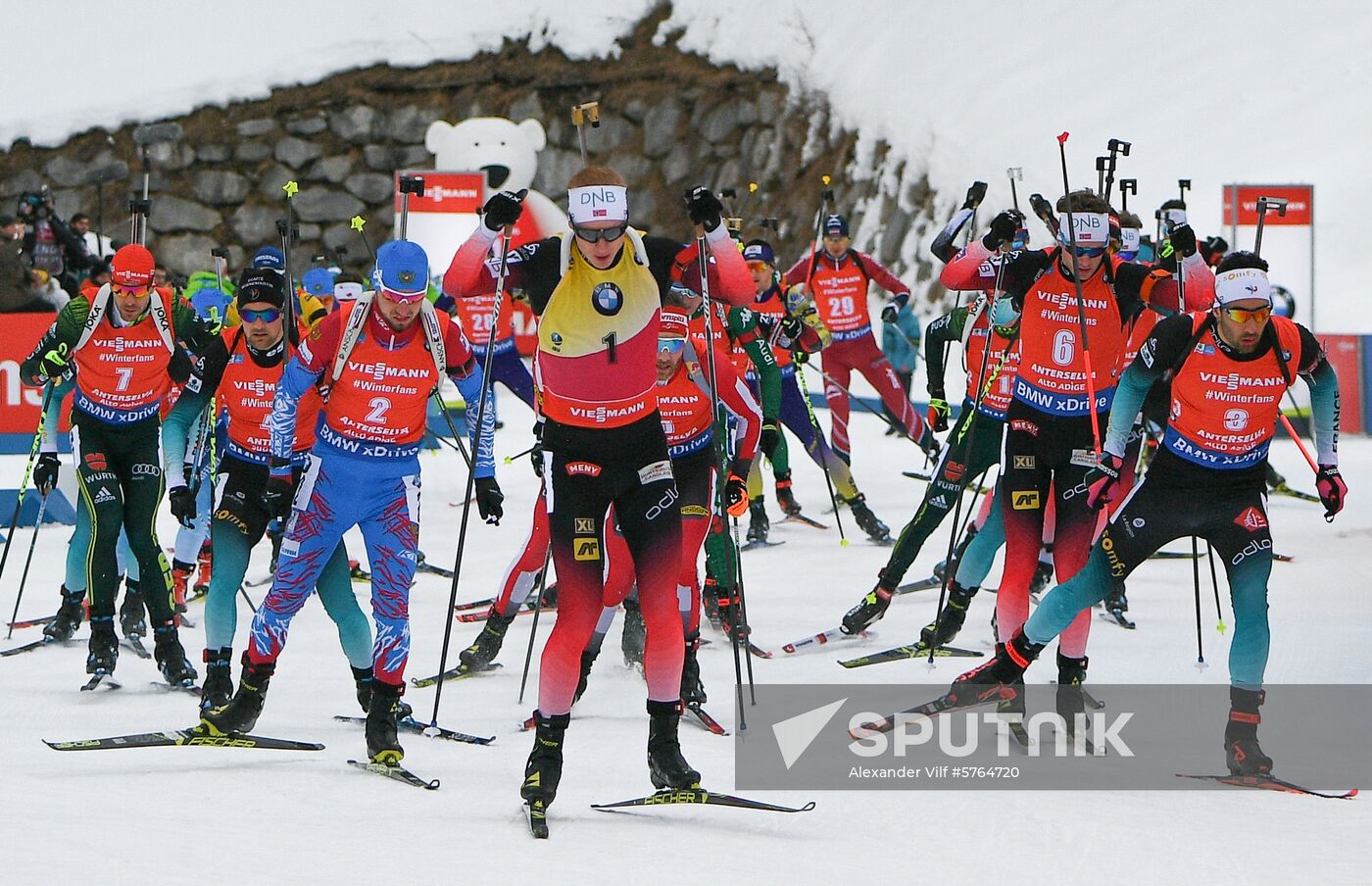 Italy Biathlon World Cup Mass Start Men