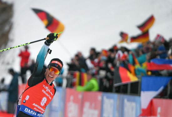 Italy Biathlon World Cup Mass Start Men