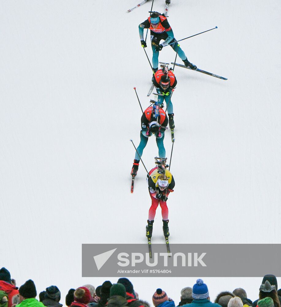 Italy Biathlon World Cup Mass Start Men