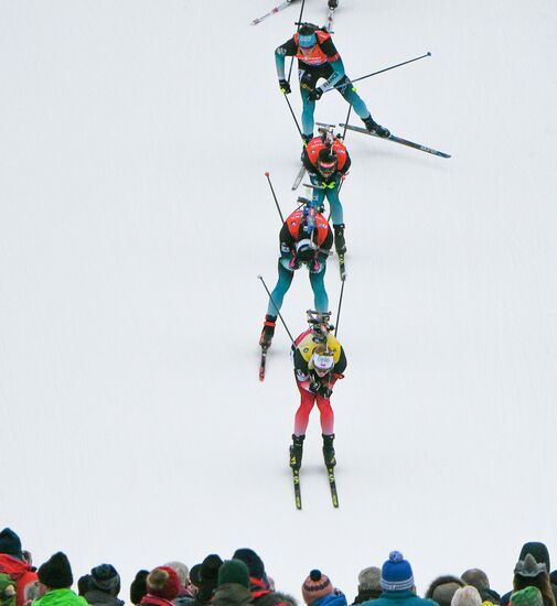 Italy Biathlon World Cup Mass Start Men