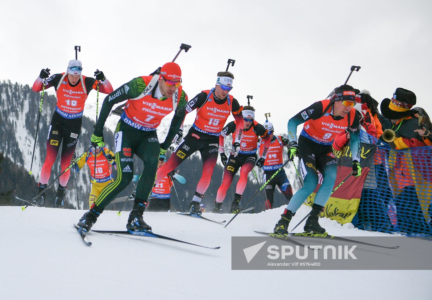 Italy Biathlon World Cup Mass Start Men