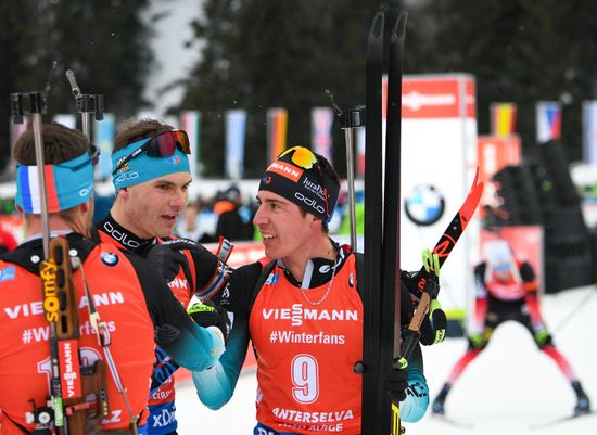 Italy Biathlon World Cup Mass Start Men