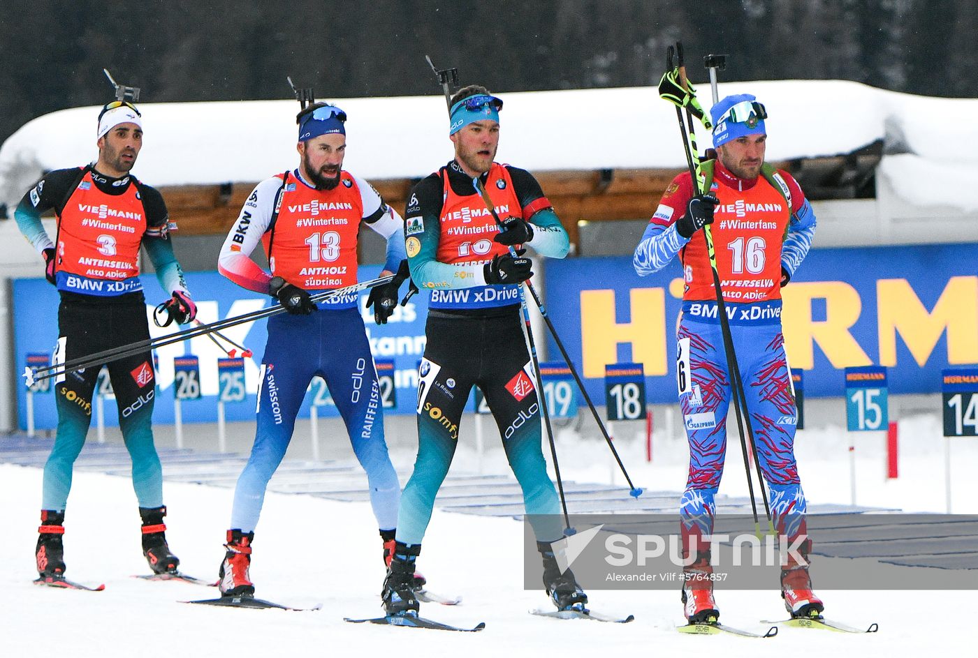 Italy Biathlon World Cup Mass Start Men