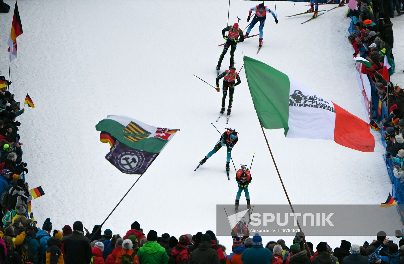 Italy Biathlon World Cup Mass Start Men