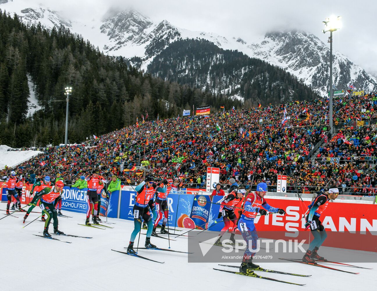 Italy Biathlon World Cup Mass Start Men