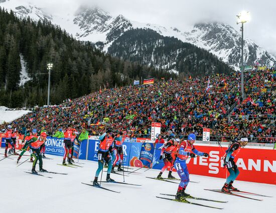 Italy Biathlon World Cup Mass Start Men