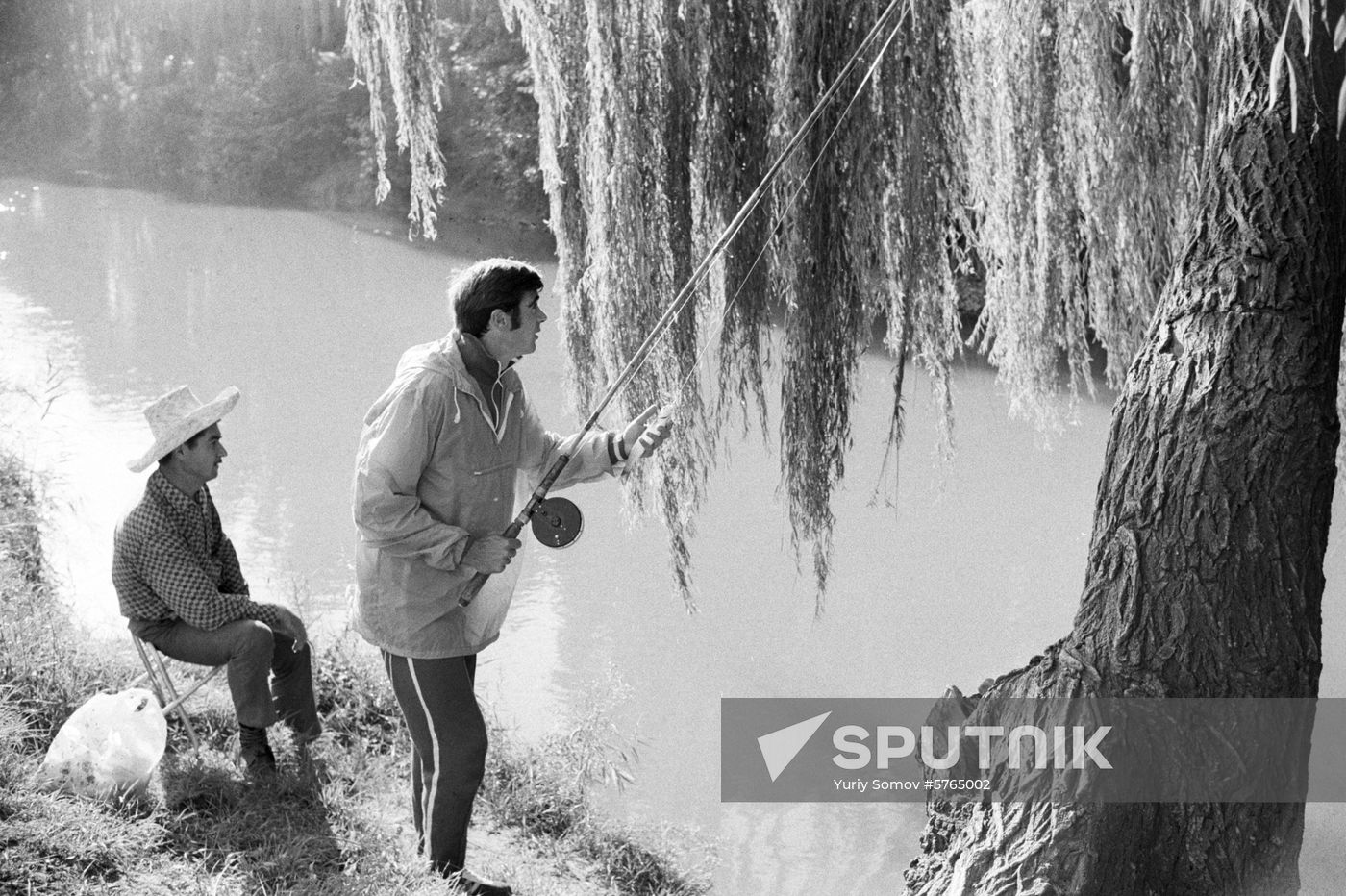 Soviet track and field athlete Viktor Saneyev