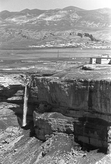 Tsada high-altitude village in Khunzakh District
